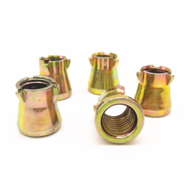  Tuerca de 3 piezas de alta resistencia Tuerca de anclaje de escudo de 3 piezas