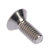 Tornillos de casquillo de cabeza plana Acero inoxidable 18-8 (304) Tornillo de máquina con accionamiento de zócalo Allen con acabado brillante