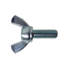 Perno de ala de pulgar con cabeza de mariposa de acero de HIERRO FUNDIDO MALEABLE galvanizado DIN316