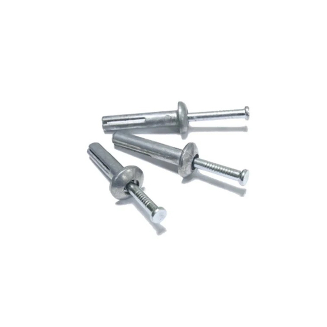 Anclajes tipo martillo de aleación de zinc con clavo de acero