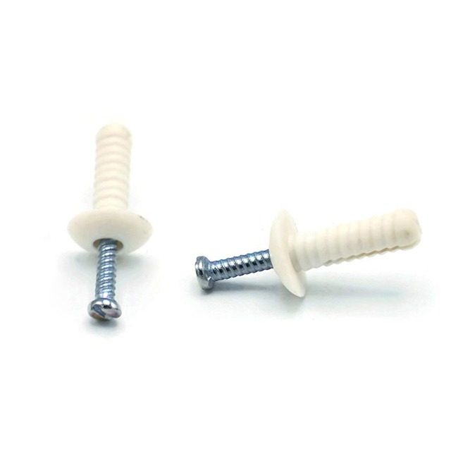 Ancla de nailon con accionamiento de martillo para mampostería, anclajes de hormigón, clavo de zinc