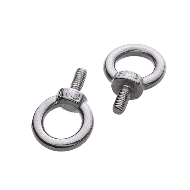Perno de argolla de elevación M10 x 18 mm Rosca macho Acero inoxidable 304 para colgar