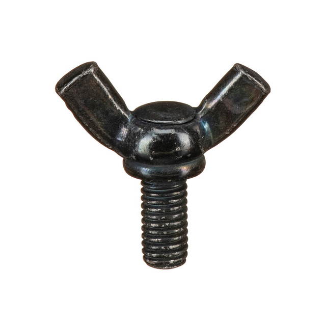 Din316 Juego de pernos de mariposa negros Tuercas de mariposa Sujeciones de tornillo de garra