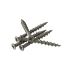 Tornillo de yeso para paneles de yeso, rosca gruesa, tornillo gris para paneles de yeso