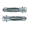Anclaje de pared hueca Combo Phillips/cabeza plana ranurada Pernos Molly chapados en zinc de acero con bajo contenido de carbono extralargos
