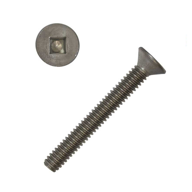 Acero inoxidable principal plano de la impulsión cuadrada del tornillo de máquina del hilo grueso