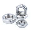 Tuercas finas hexagonales DIN 936 Contratuercas galvanizadas