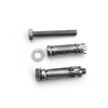 Anclaje de escudo Tipo de 3 segmentos Perno de expansión de tres anclajes Tornillo para concreto Ancla de escudo de tres piezas Chapado en zinc blanco