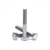 Perno de cabeza hexagonal exterior de media rosca de acero inoxidable DIN931 304 A2-70 A2-80